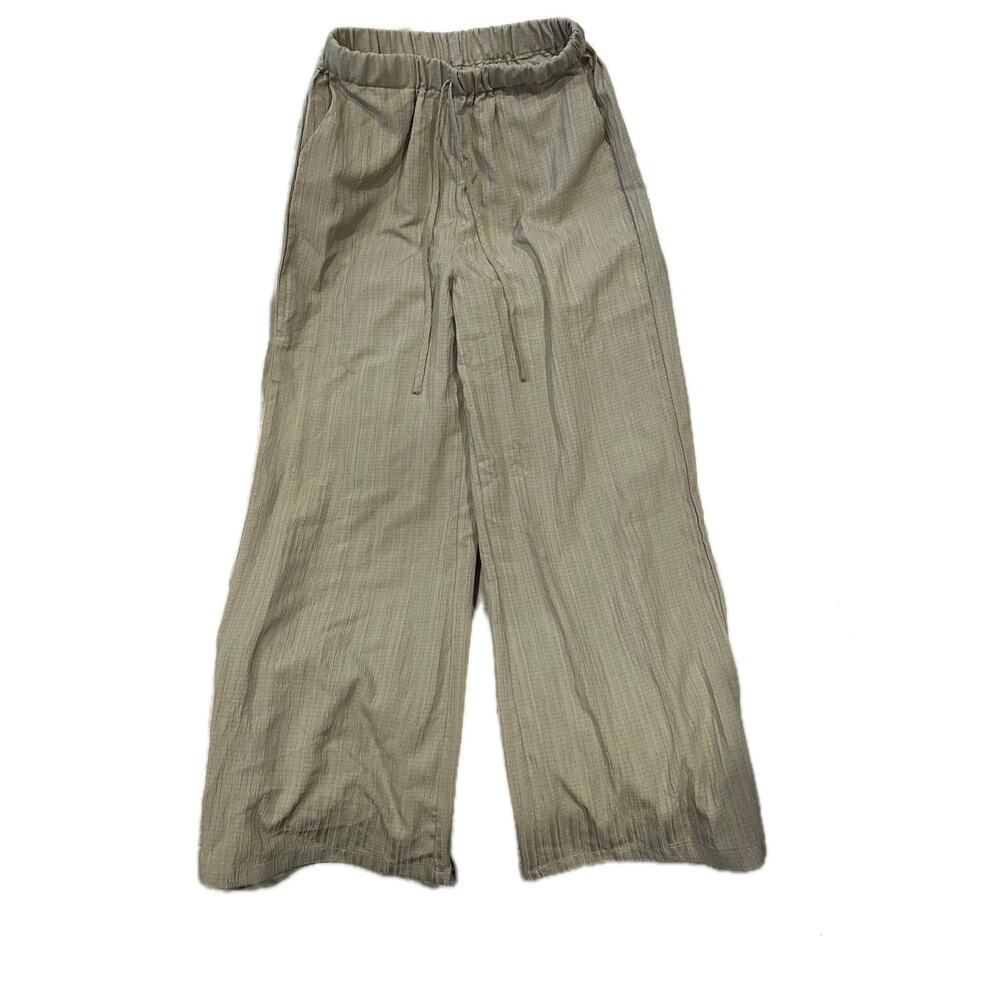 Beige Lightweight Palazzo Pants Womans Small